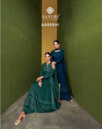 Aarekhi Vol 5 By Sayuri Designer Partywear Salwar Kameez Collection